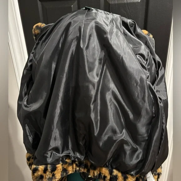 Wild Fable leopard faux fur jacket - Picture 12 of 15